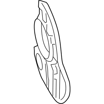 Mopar 4779794AB Shield-Brake