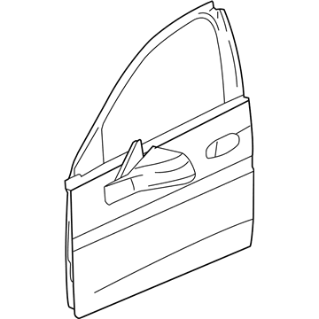 GM 89023966 Door Shell