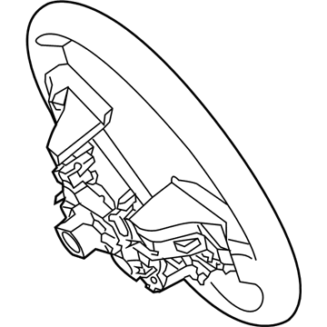 Kia 56120D9AA0KA1 Steering Wheel Body