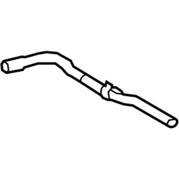 Lexus 16572-F0010 Hose, Radiator, NO.2