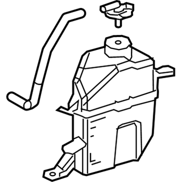 Lexus 16470-F0011 Reserve Tank Assembly, R