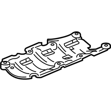 GM 12676958 Oil Deflector