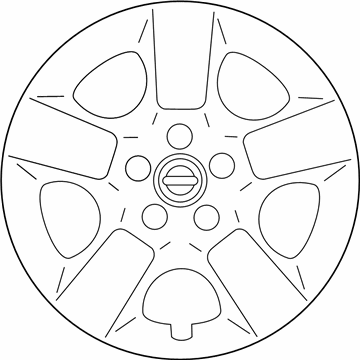 Nissan 40315-JG000 Hubcap Wheel Cover