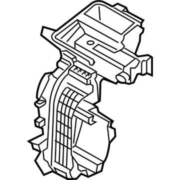 Hyundai 97134-G3000 Case-Heater, LH