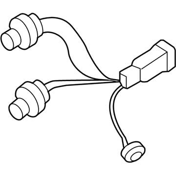 Hyundai 92450-3K010 Rear Combination Holder & Wiring, Exterior