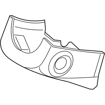 Hyundai 84852-2V400-RY Steering Column Lower Shroud