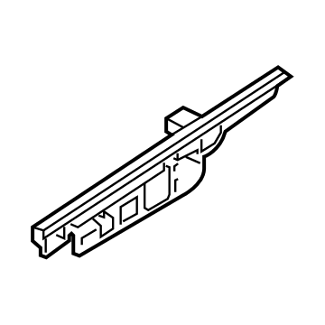 BMW 51-77-7-351-137 Retaining Strip, Sill, Rear Left