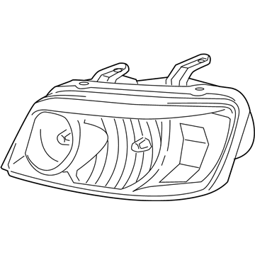 Toyota 81170-48570 Headlamp Assembly