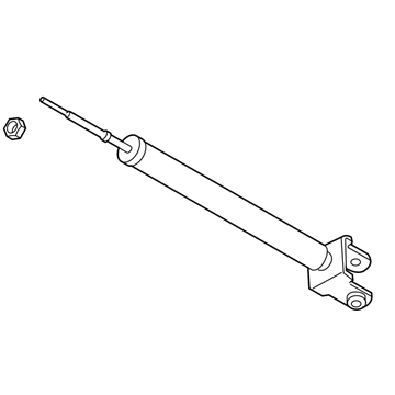 Nissan E6210-9N60C ABSORBER Kit - Shock, Rear