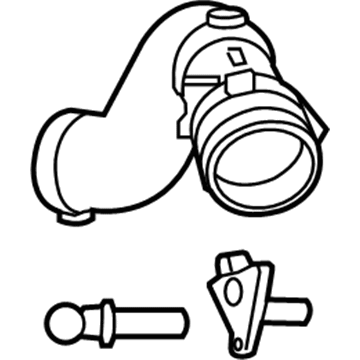 Ford DB5Z-6F073-B Outlet Tube