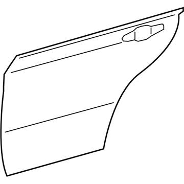 Toyota 67114-07030 Outer Panel