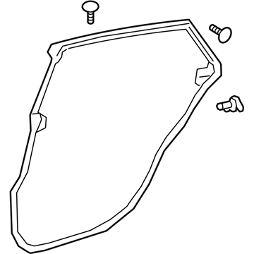 Toyota 67872-07020 Surround Weatherstrip