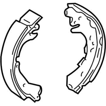 Toyota 46540-20080 Park Brake Shoes