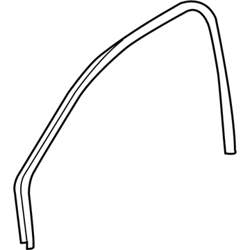 GM 20809898 Weatherstrip Asm-Front Side Door Window Inner