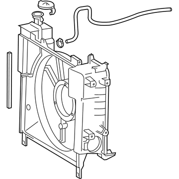 Toyota 16711-40040 Shroud Assembly