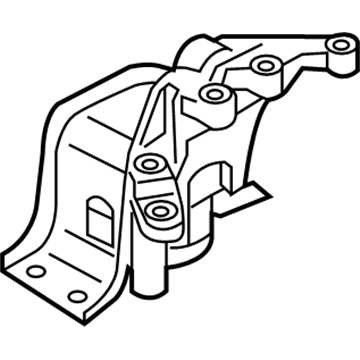 Nissan 11210-1KC0C Engine Mounting Insulator, Right