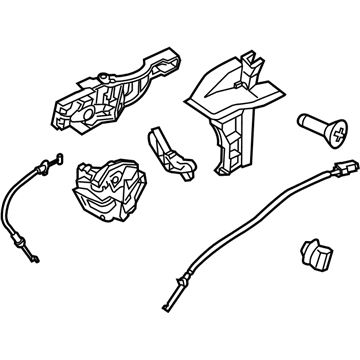 Ford F1EZ-58264A26-B Latch Assembly