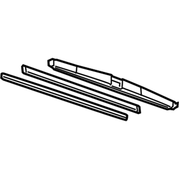 GM 88969934 Blade, Rear Window Wiper