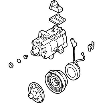 Hyundai 97701-25100 Compressor Assembly