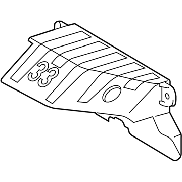 Lexus 32917-48020 Duct, Transmission Oil Cooler Air