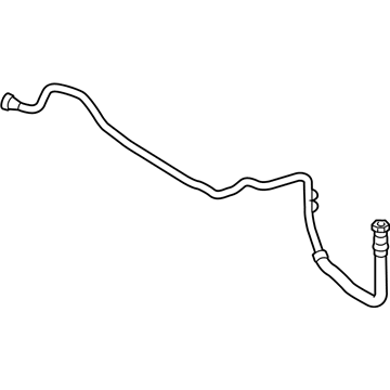 BMW 17-22-7-591-900 Oil Cooling Pipe Outlet