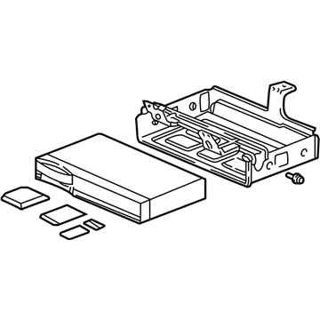 Acura 39500-S0K-A01 Control Unit Assembly, Navigation