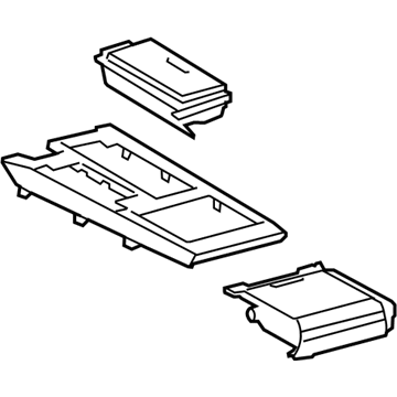 Toyota 58805-06070-E1 Rear Trim