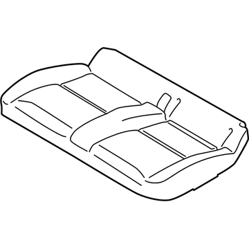Ford KT1Z-1763841-E Seat Cushion Pad