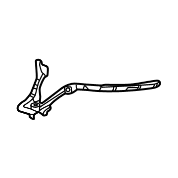 Kia 86525R0000 BRACKET ASSY-FR BUMP
