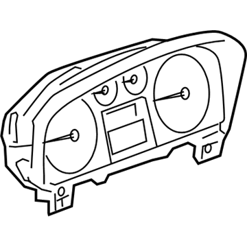 GM 15929241 Instrument Panel Gage CLUSTER