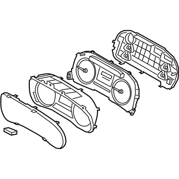 Kia 94011M7420 Cluster Assembly-INSTRUM