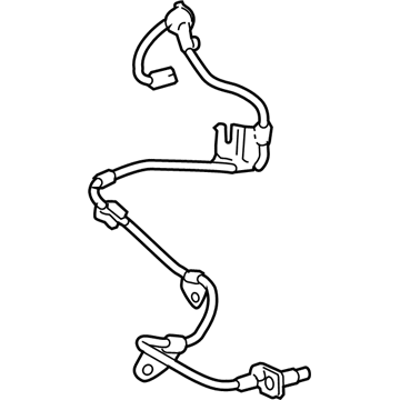 Lexus 89516-0R090 Wire, Skid Control Sensor