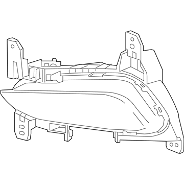 GM 42536910 Fog Lamp Assembly