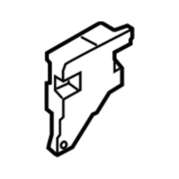 Nissan 80858-ED500 Pad-Front Door Outer, RH