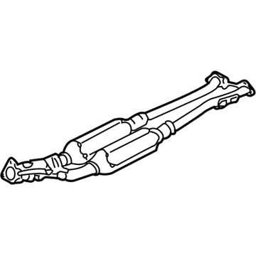 Acura 18220-SJA-A03 Pipe B, Exhaust