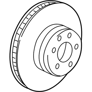 BMW 34-11-6-757-747 Brake Disc, Ventilated