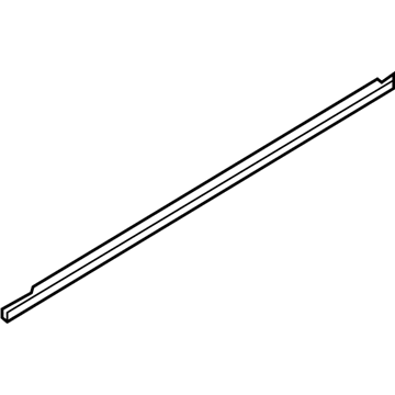BMW 51-35-7-178-013 Outer Weatherstrip, Rear Left Door