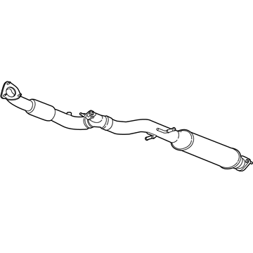 GM 23199833 Converter & Pipe