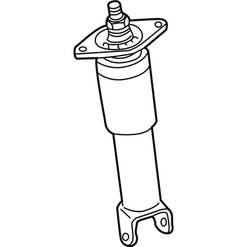 GM 22064827 Rear Shock Absorber Assembly LH - Rtd/Rss