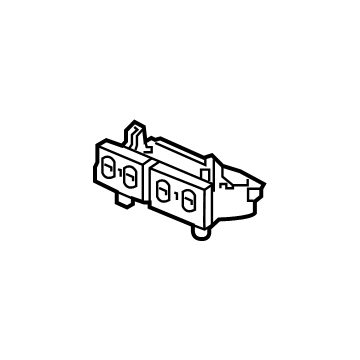 Honda 35600-TBA-A01 Switch Assembly, Heated Se