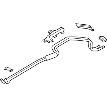 Hyundai 97560-3J000 Pipe & Hose Assembly-Heater No.3