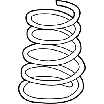 Toyota 48231-07100 Coil Spring
