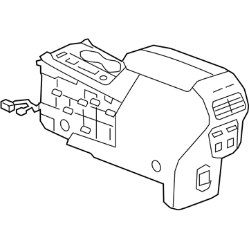 GM 84446703 Center Console