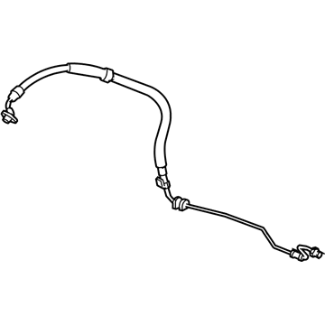 Honda 53713-TA6-A04 Hose, Power Steering Feed (V6 Lh)