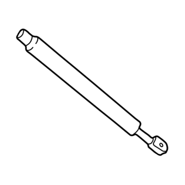 Honda 74820-S0X-A02 Stay Assembly, Tailgate Open