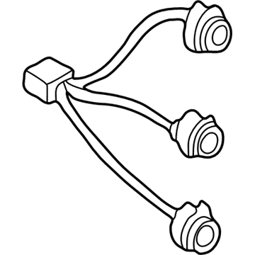 Nissan 26551-3S500 Rear Combination Lamp Socket Assembly, Right