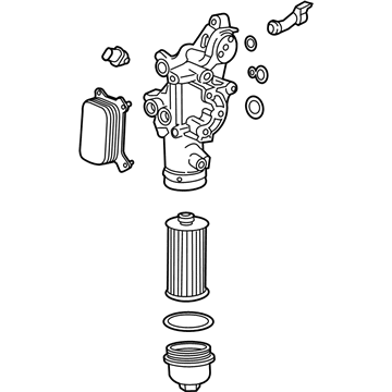 GM 24589583 Oil Filter Housing