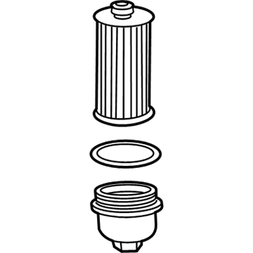 GM 12677407 Filter Assembly