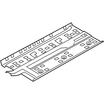 Hyundai 65110-K9000 Panel Assembly-Center Floor Side, L