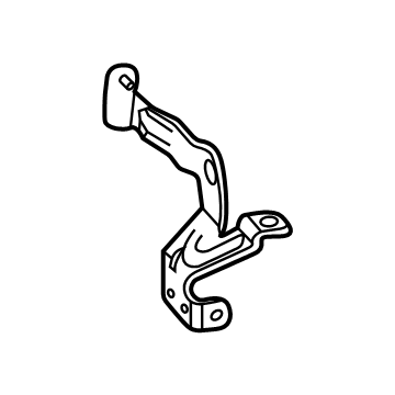 GM 84529996 Reservoir Tank Rear Bracket